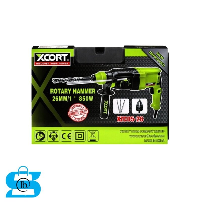 Xcort 850W Rotary Drill & Hammer - Image 2